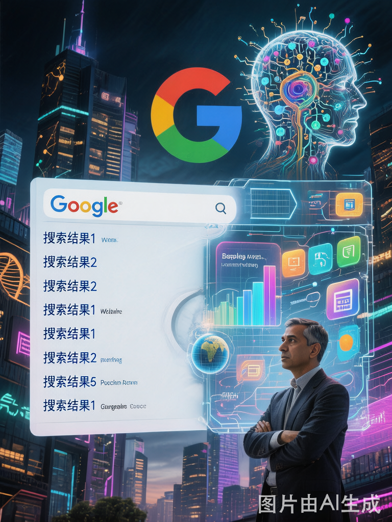 Google搜索25年最大改版：AI Overview终结「十条蓝链」，皮查伊罕见承认Coding已落后